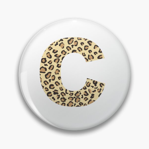 Artikelvorschau, Buchstabe C | Leopard | Gepard | Monogramm | Anfänglich entworfen und verkauft von hayleylauren.