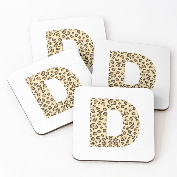 Item preview, Letter D | Leopard | Cheetah | Initial | Monogram  designed and sold by hayleylauren.