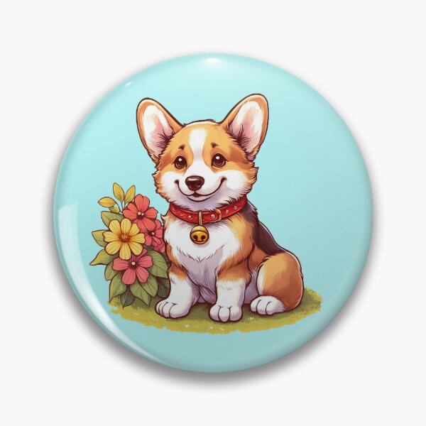 Item preview, Maisy the Corgi designed and sold by DoodlePix.