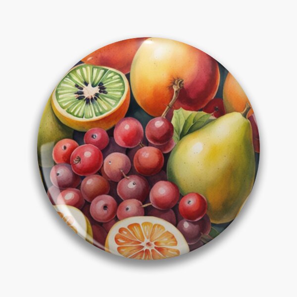 Item preview, Set of fruits pattern, vivid color designed and sold by Planet Designs.