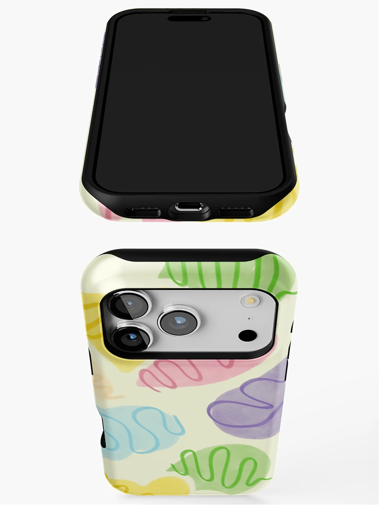 Thumbnail 3 of 4, iPhone Case, Mud Art Pattern designed and sold by InversionGraph.