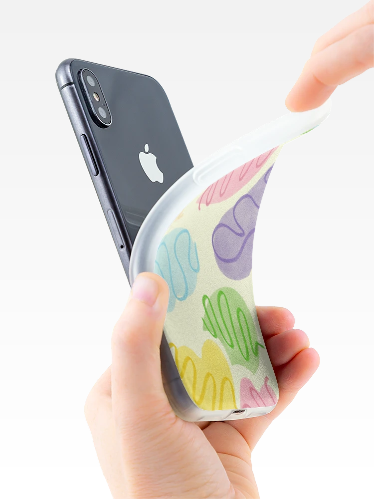 Thumbnail 4 of 5, iPhone Case, Mud Art Pattern designed and sold by InversionGraph.