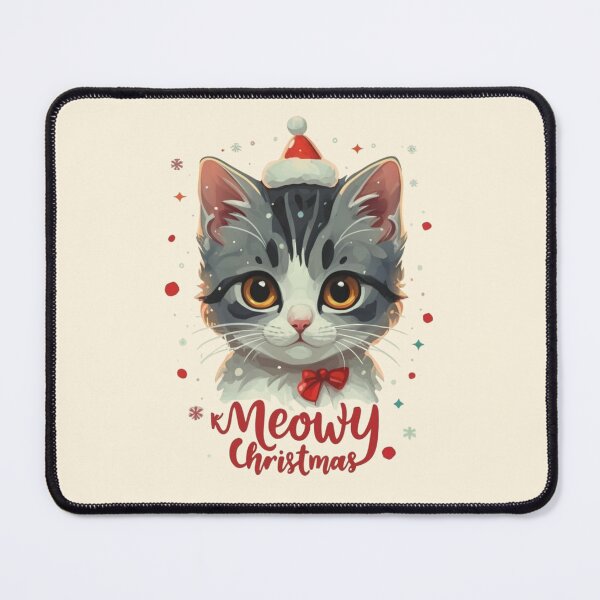 Item preview, Meowy Christmas Kitten designed and sold by CraftedRealm.