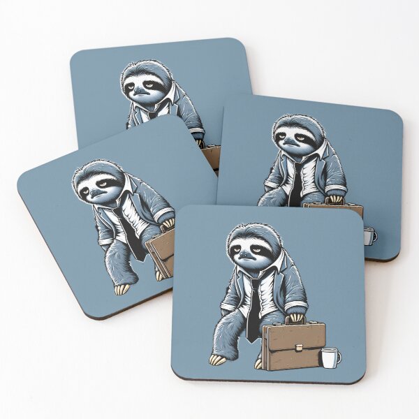 Item preview, Corporate Sloth - The Office Hero 8K High Resolution designed and sold by slothsandducks.