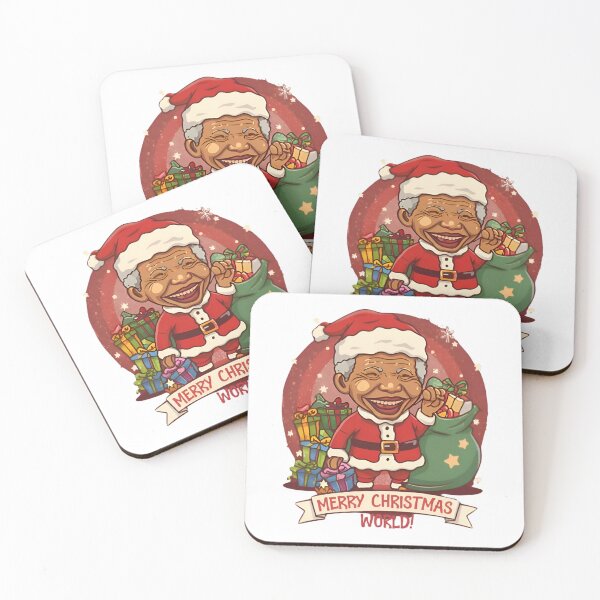 Item preview, Santa Nelson saying, "Merry Christmas World!" designed and sold by JBfusion.