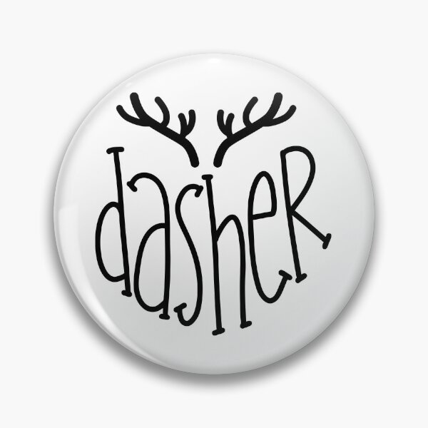 Item preview, Dasher Reindeer Christmas Design designed and sold by slicksdesigns.