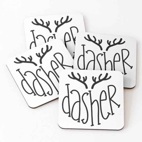 Item preview, Dasher Reindeer Christmas Design designed and sold by slicksdesigns.