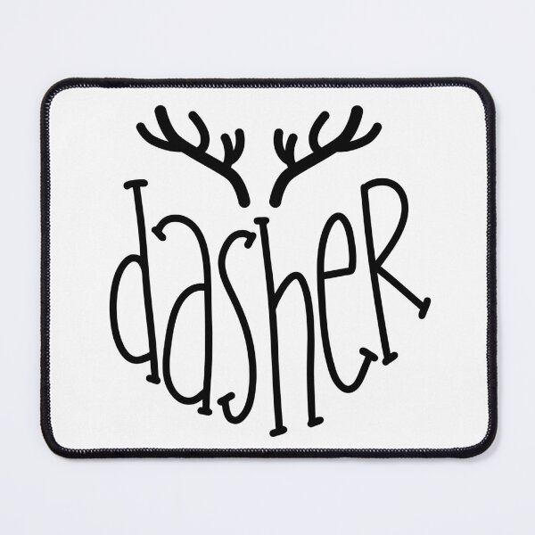 Item preview, Dasher Reindeer Christmas Design designed and sold by slicksdesigns.
