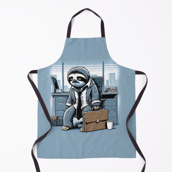 Item preview, Corporate Sloth - The Office Hero designed and sold by slothsandducks.