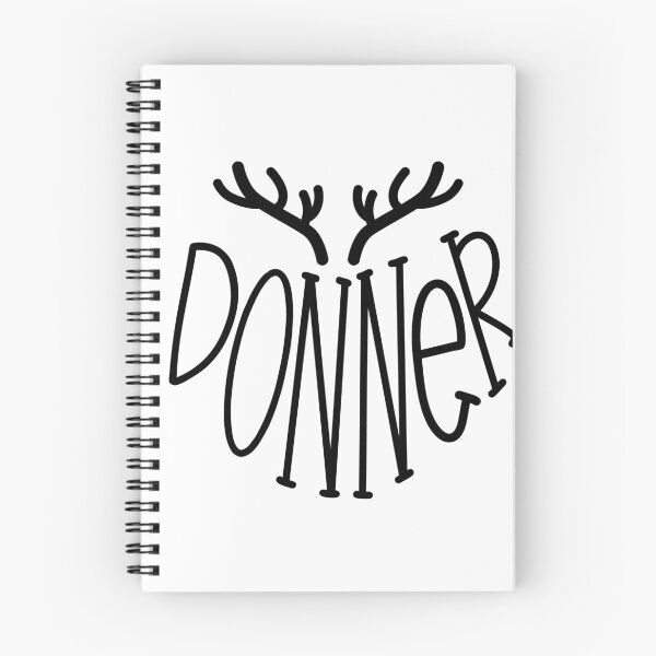 Artikelvorschau, Donner Rentier-Weihnachtsdesign entworfen und verkauft von slicksdesigns.