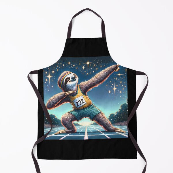 Item preview, Magical Track Star Sloth designed and sold by slothsandducks.