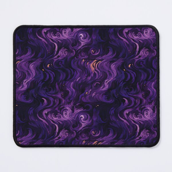 Item preview, Mysterious Maze: Dark Purple Swirls in German Expressionist Style designed and sold by polonuim210.