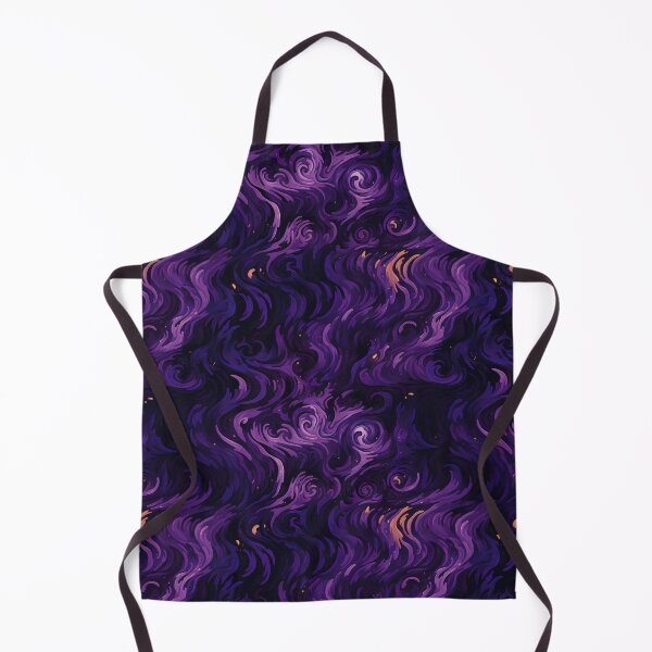 Item preview, Mysterious Maze: Dark Purple Swirls in German Expressionist Style designed and sold by polonuim210.