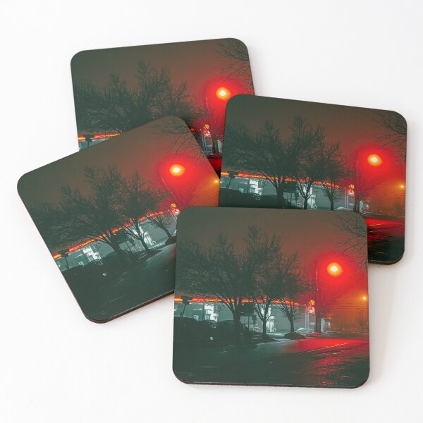 Item preview, Scarlet lit Gas Station  designed and sold by Cole Zeris.