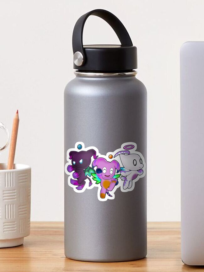 Printed Water Bottle - Black/Sonic the Hedgehog - Kids