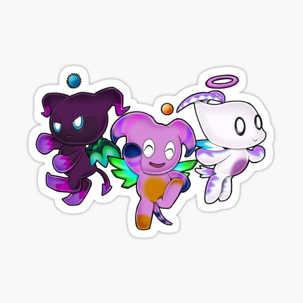 Sonic Adventure 2 Battle Chao Stickers Dark Hero Neutral 