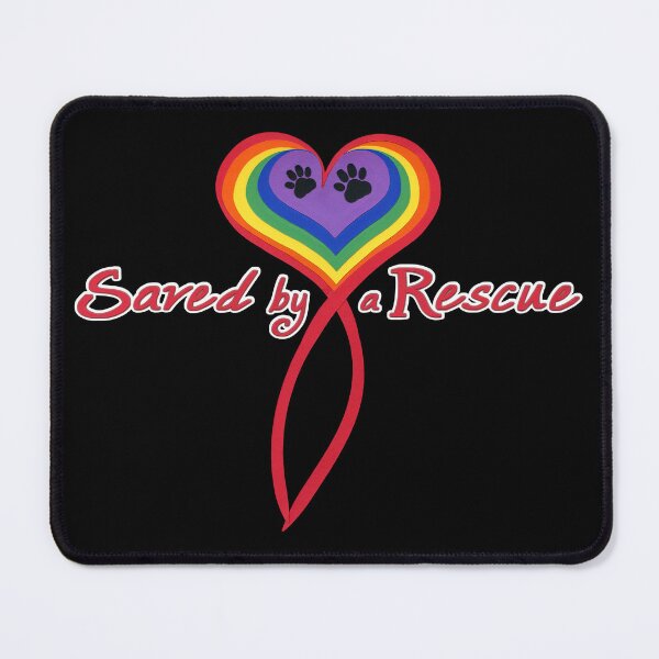 Item preview, Saved by a Rescue designed and sold by zan doodles.
