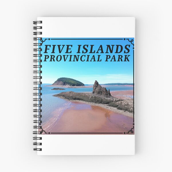 Item preview, Parque Provincial Five Islands - Nueva Escocia designed and sold by Halifax Trails.