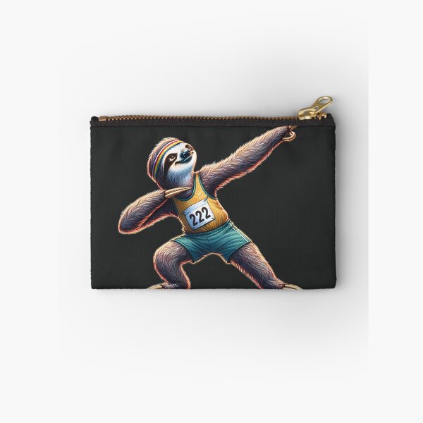 Item preview, Magical Track Star Sloth cutout designed and sold by slothsandducks.