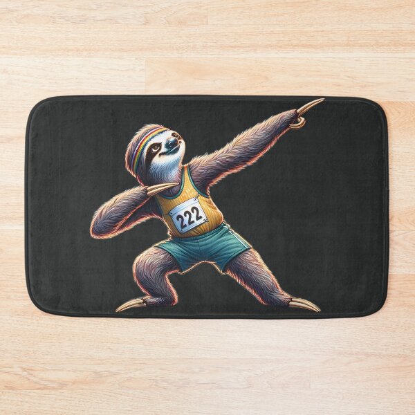 Item preview, Magical Track Star Sloth cutout designed and sold by slothsandducks.