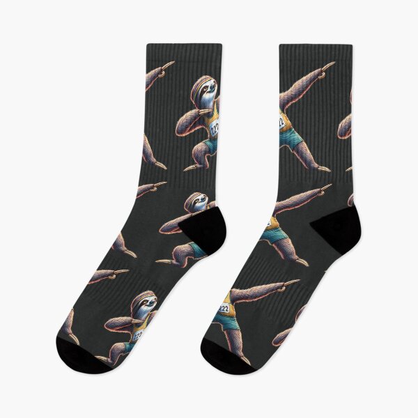 Item preview, Magical Track Star Sloth cutout designed and sold by slothsandducks.