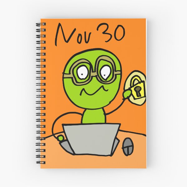 Item preview, November30th National Computer Security Day (color) November30 designed and sold by DondokoDonta.