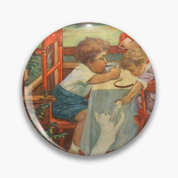 Item preview, Niños con un gato tomando un té en el jardín designed and sold by State Library of South Australia.