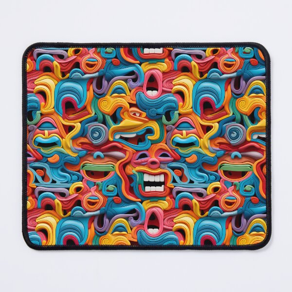 Item preview, Pop Art Extravaganza: Riotous Colors and Laughing Faces designed and sold by polonuim210.