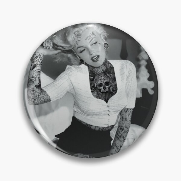 Item preview, Tattooed Marilyn designed and sold by raquelruthless.