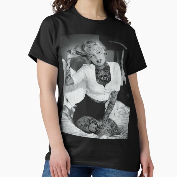 Item preview, Tattooed Marilyn designed and sold by raquelruthless.