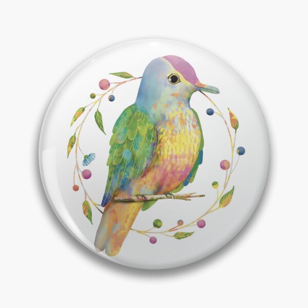 Item preview, Rose Crowned Fruit Dove designed and sold by Karin Taylor.