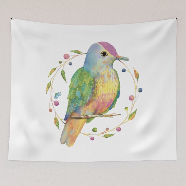 Item preview, Rose Crowned Fruit Dove designed and sold by Karin Taylor.