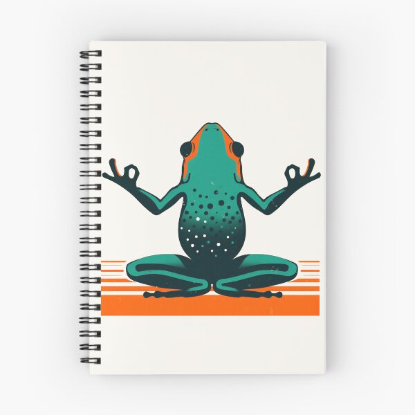 Item preview, Frog Yoga Retro Minimal designed and sold by Retro Travel Design.