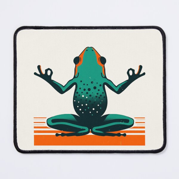 Item preview, Frog Yoga Retro Minimal designed and sold by Retro Travel Design.