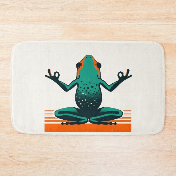Item preview, Frog Yoga Retro Minimal designed and sold by Retro Travel Design.