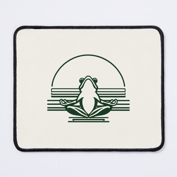 Item preview, Frog Yoga Retro Super Minimal designed and sold by Retro Travel Design.