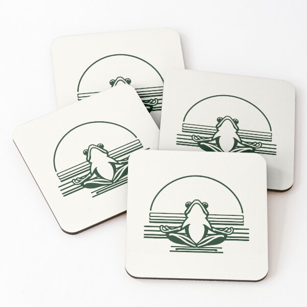 Item preview, Frog Yoga Retro Super Minimal designed and sold by Retro Travel Design.