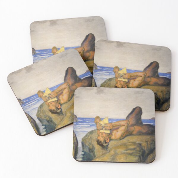 Item preview, Franz von Stuck, Blasender Faun designed and sold by NouveauEra.