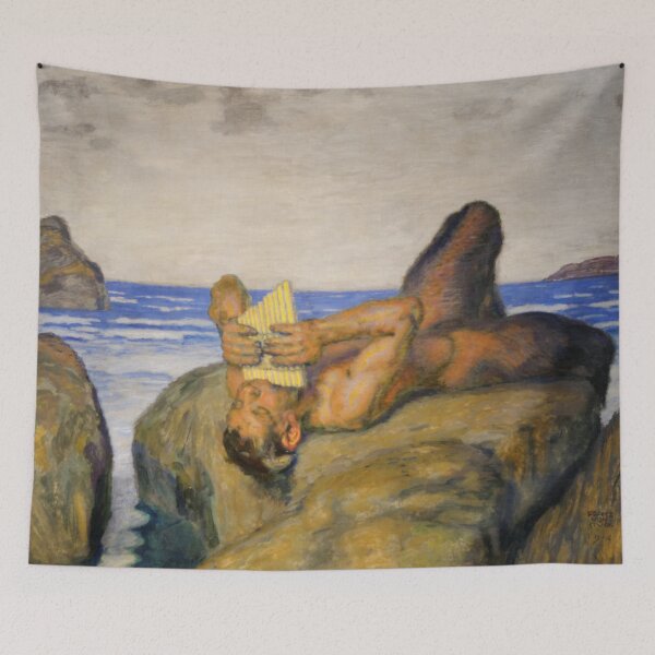 Item preview, Franz von Stuck, Blasender Faun designed and sold by NouveauEra.