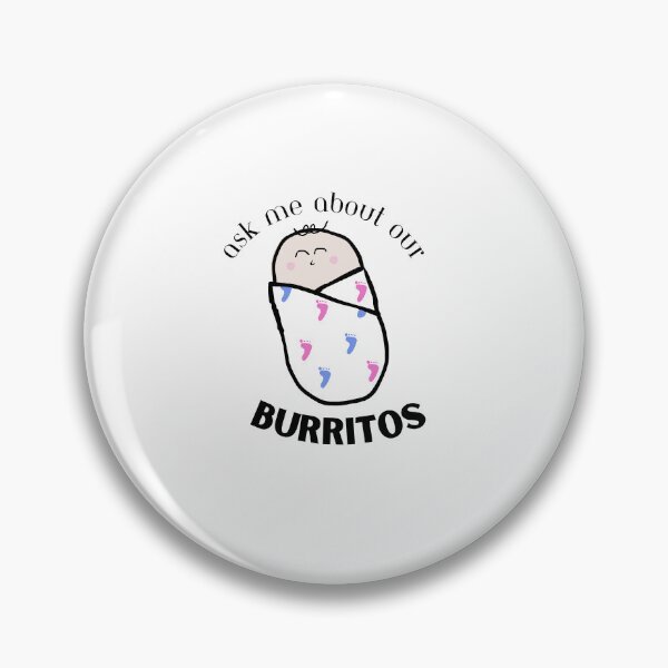 Artikelvorschau, Fragen Sie mich nach unseren Burritos entworfen und verkauft von zestyemblems.