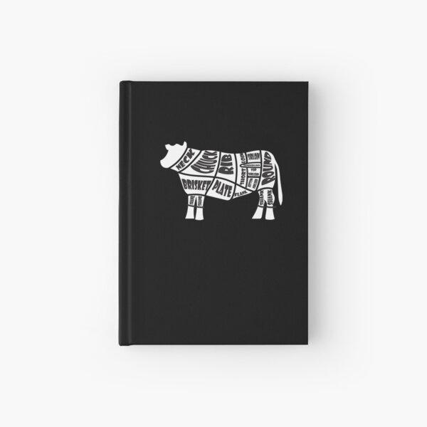 Beef Cuts Hardcover Journal
