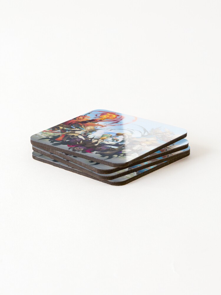Thumbnail 4 of 5, Coasters (Set of 4), Summoners War designed and sold by ROKANDESIGNART.
