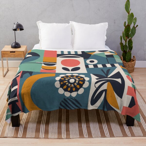 Item preview, Mid Century Modern Geometric Pattern designed and sold by Tamas Das.