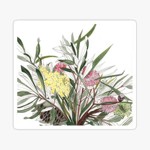 Item preview, Australian Native Flower Arrangement Bouquet designed and sold by blueidesign.