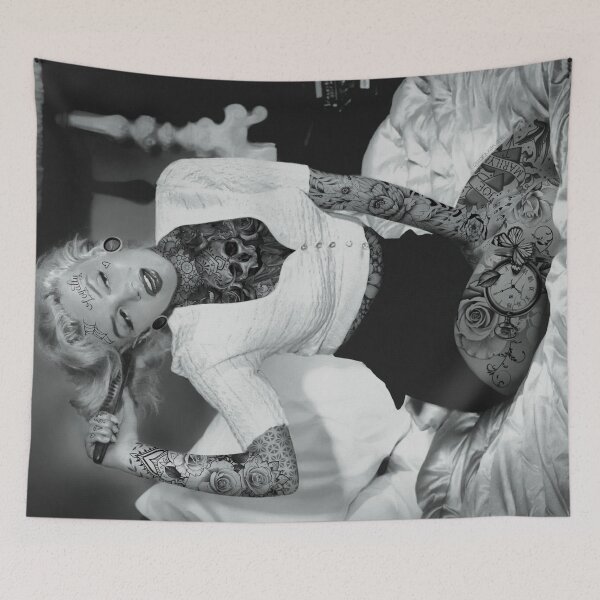 Item preview, Tattooed Marilyn designed and sold by raquelruthless.