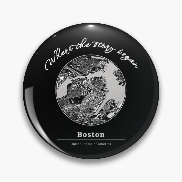 Item preview, Where The Story Began USA Boston Hometown City designed and sold by Ninety9Secrets.