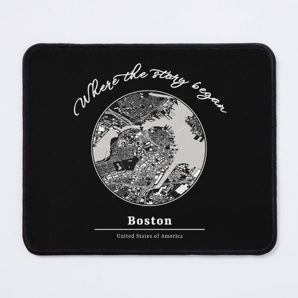 Item preview, Where The Story Began USA Boston Hometown City designed and sold by Ninety9Secrets.