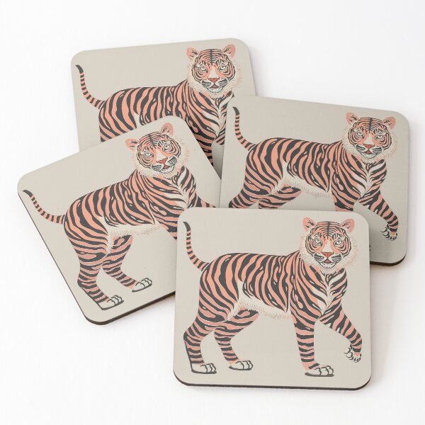 Item preview, Vintage Cute Tiger Wild Animal designed and sold by GirlGlowGraphic.