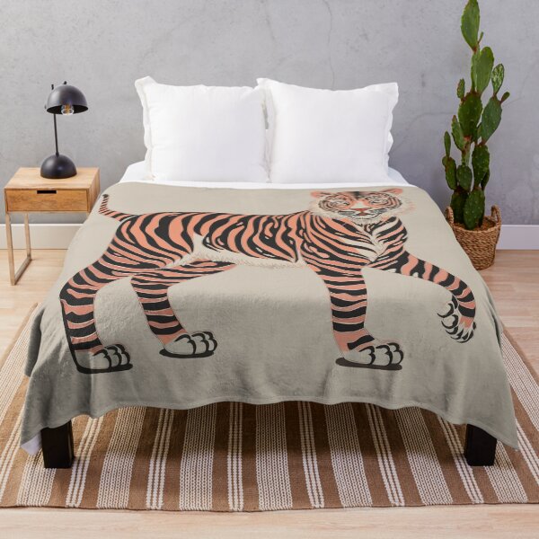 Item preview, Vintage Cute Tiger Wild Animal designed and sold by GirlGlowGraphic.