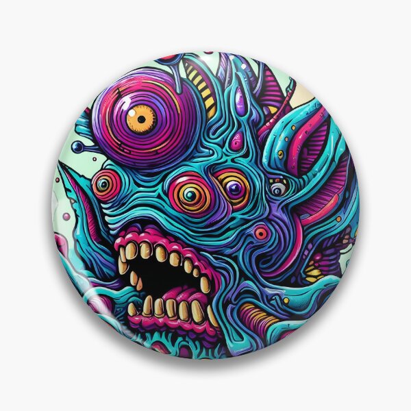 Item preview, Grumpy monster designed and sold by Psilosybart.